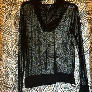 Forever 21 Mesh Hoodie